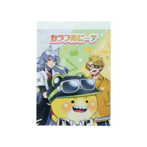 メモ帳 カラフルピーチ メモミニ ミニミニメモ たっつん＆どぬく＆シヴァ UUUM ウーム