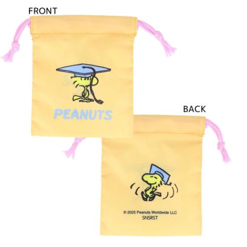 PEANUTS スヌーピー グッズ 巾着袋 キャラクター ミニ巾着 全8種