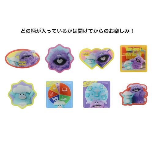 サンスター文具 マグネット ホイッピ＆ラッピ ダイカットアクリル