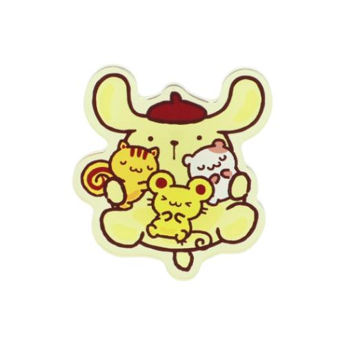 ポムポムプリン サンリオ キャラクター クリップ アクリルクリップ
