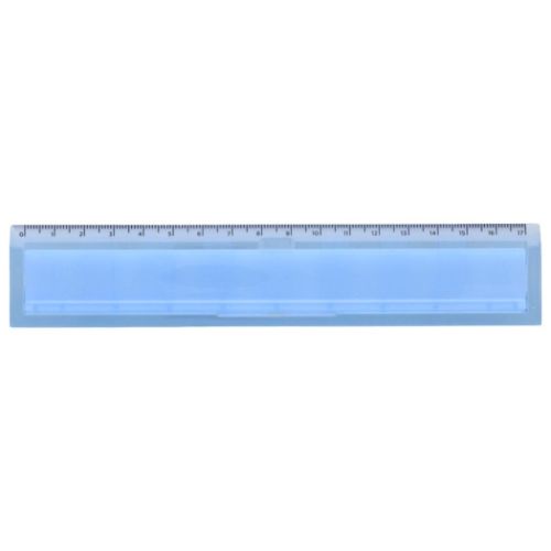 ものさし 指先ガード定規 YUBITECT ユビテクト クリア サンスター文具