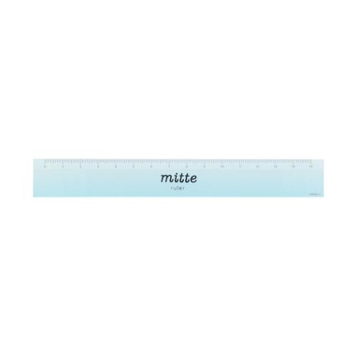 ものさし mitte ミッテ 15cm定規 morning サンスター文具