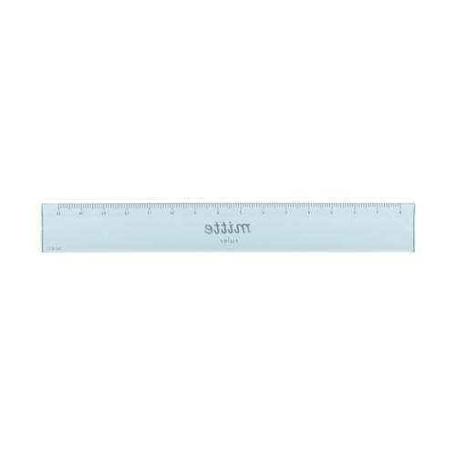 ものさし mitte ミッテ 15cm定規 cloudy 新学期準備文具 シンプル