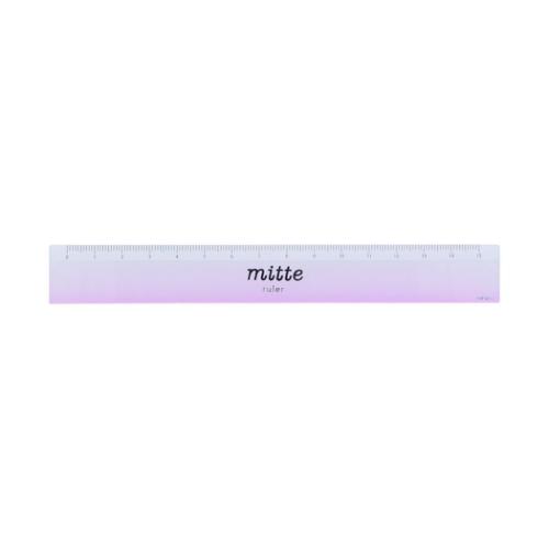 15cm定規 mitte ミッテ ものさし サンスター文具 sunset グッズ