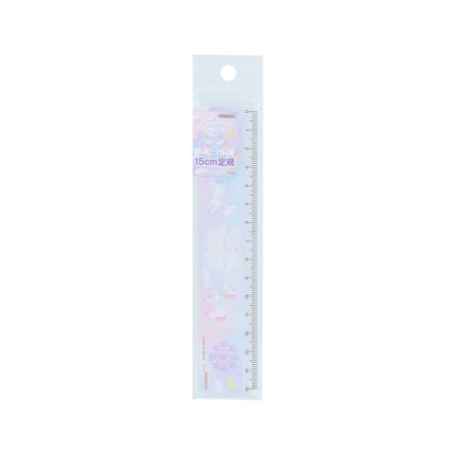 ものさし 15cm定規 ドリームランド サンスター文具 新学期準備文具