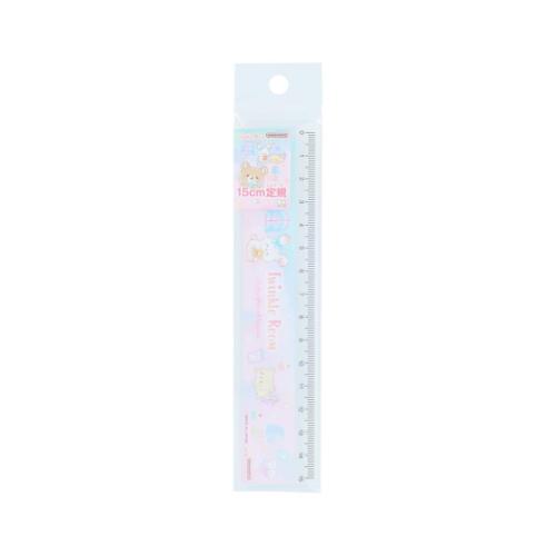 ものさし 15cm定規 トゥインクルルーム サンスター文具