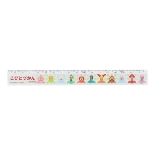 こびとづかん ぴったり17cm定規 ものさし B キャラクター グッズ