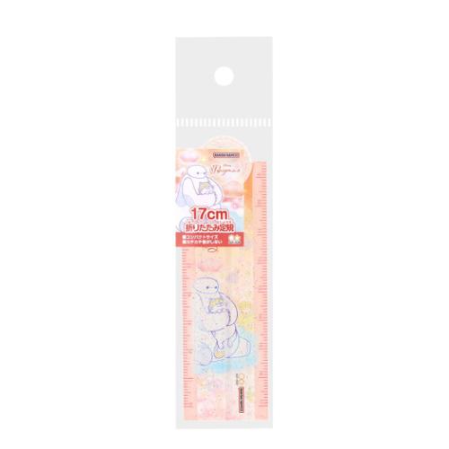 ものさし 折りたたみ17cm定規 ベイマックス ゆめかわ！ サンスター文具 ディズニー