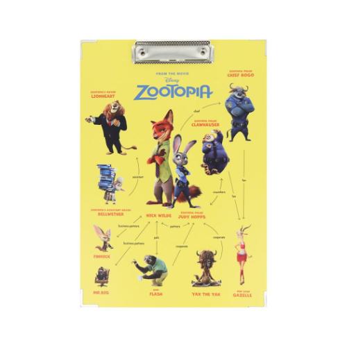 ズートピア グッズ バインダー ディズニー キャラクター