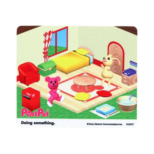 Yahoo! Yahoo!ショッピング(ヤフー ショッピング)PostPet キャラクター PCアクセ ダイカットマウスパッド 部屋