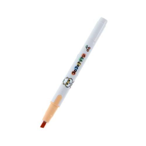 サンスター文具 蛍光ペン コロコロクリリン KIRE-NA キレーナ オレンジ