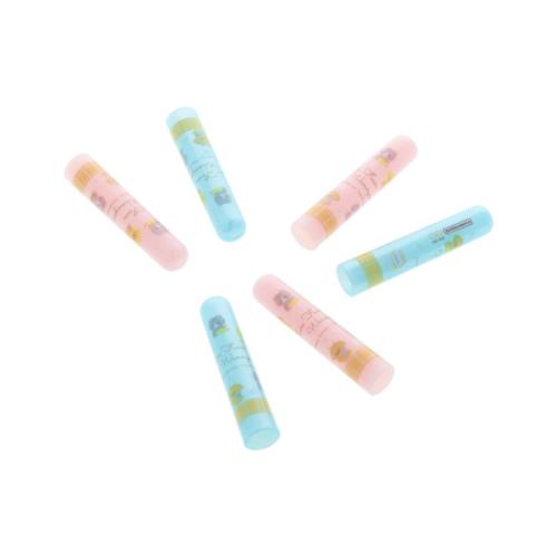 鉛筆キャップ 鉛筆キャップ6本 ふわふわわんにゃん サンスター文具 えんぴつカバー 新学期準備文具