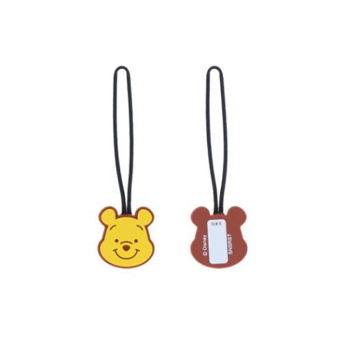 くまのプーさん グッズ 靴用名札 ディズニー キャラクター シューズタグ マッチ グー
