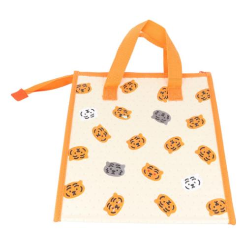 不織布ランチトートバッグ MUZIK TIGER ムジークタイガー ランチバッグ サンスター文具 A