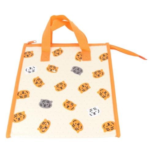 不織布ランチトートバッグ MUZIK TIGER ムジークタイガー ランチバッグ サンスター文具 A