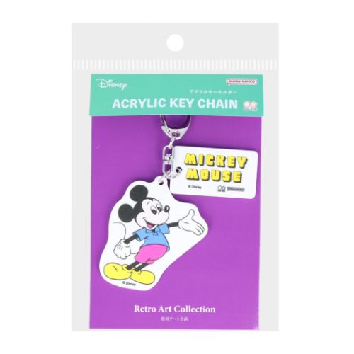 Disney キーチェーン アクリルキーホルダー ミッキーマウス