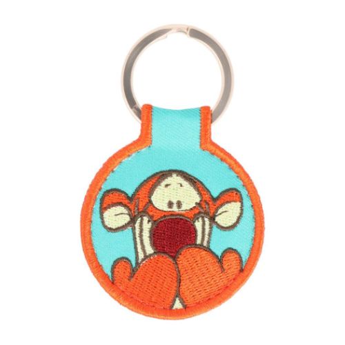 くまのプーさん 刺繍キーホルダー キーリング B ディズニー キャラクター