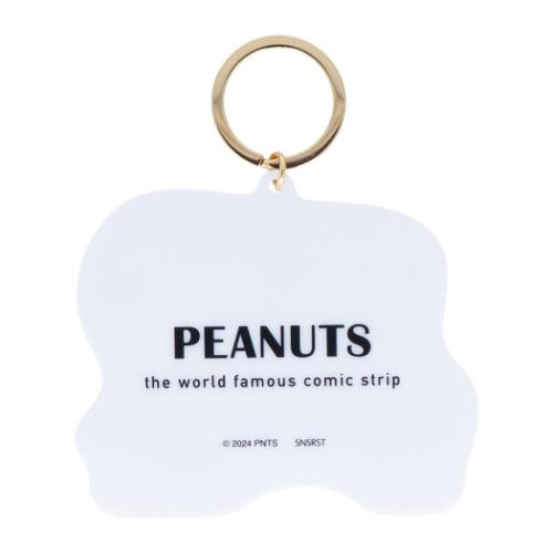 PEANUTS ウッドストック&スヌーピー アクリルキーホルダー キーリング