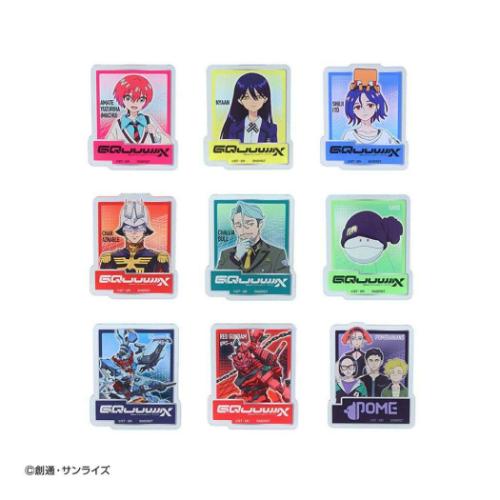 アクリルクリップバッジコレクション 全9種 クリップ 機動戦士