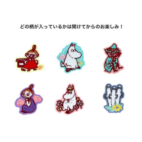 ムーミン グッズ バッチ キャラクター サガラ刺繍ピンバッジ 全6種の内