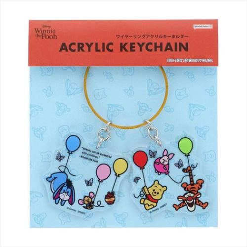 くまのプーさん グッズ キーリング ディズニー キャラクター アクリル