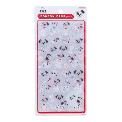 シールシート ボンボンドロップシール ディズニー 101匹わんちゃん
