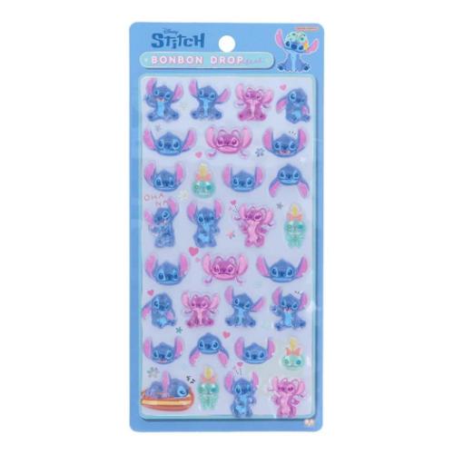 スティッチ グッズ シールシート キャラクター ボンボンドロップシール