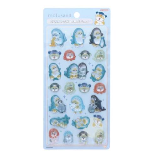 モフサンド mofusand キャラクター シールシート ボンボンドロップ