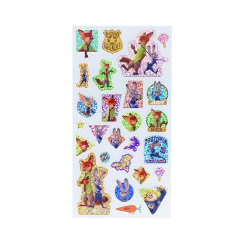 ズートピア ホログラムシール シールシート NLC ディズニー