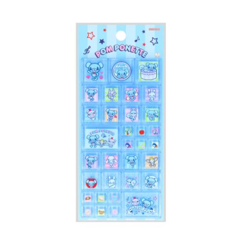 タイルシール シールシート ナルミヤキャラクターズ ポンポネット