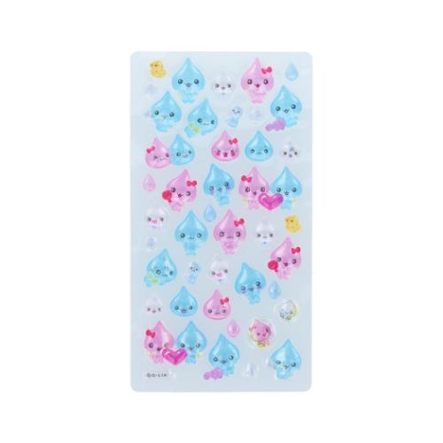 サンスター文具 シールシート ボンボンドロップシール しずくちゃん A