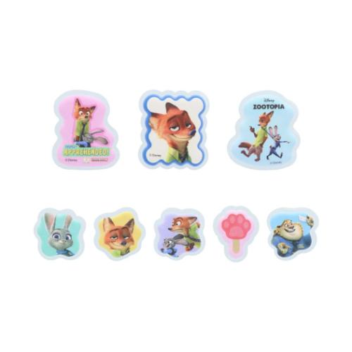 ズートピア ぷっくりピースシール ディズニー フレークシール
