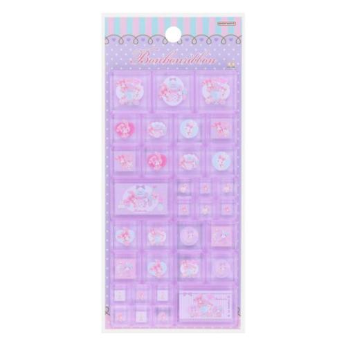 ぼんぼんりぼん グッズ シールシート サンリオ キャラクター タイル