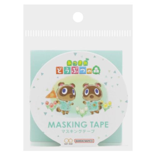 あつまれどうぶつの森 グッズ マスキングテープ キャラクター 30mm