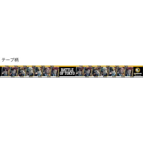 BATTLE OF TOKYO 30mmマステ マスキングテープ キャラクター A9
