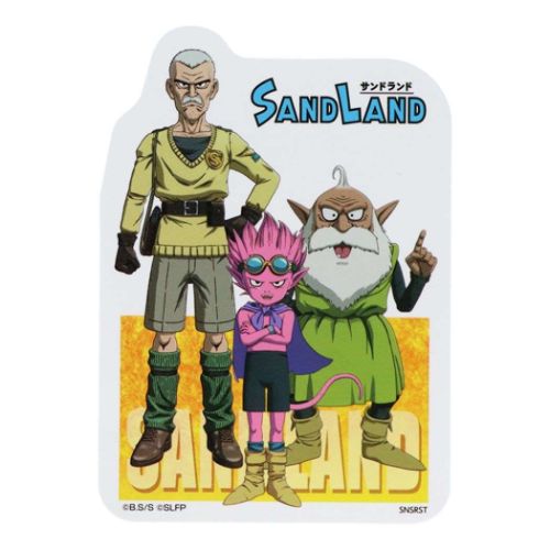 サンスター文具 ステッカーキャラクター ステッカー A SAND LAND 鳥山