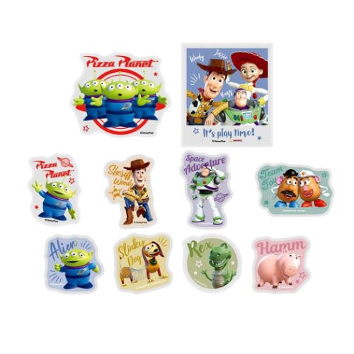 トイストーリー グッズ ステッカーキャラクター キャラクター 貼って剥がせるステッカーセット