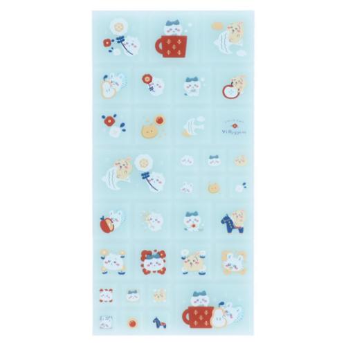 シール タイルシール ちいかわ Hygge ブルー サンスター文具 子供