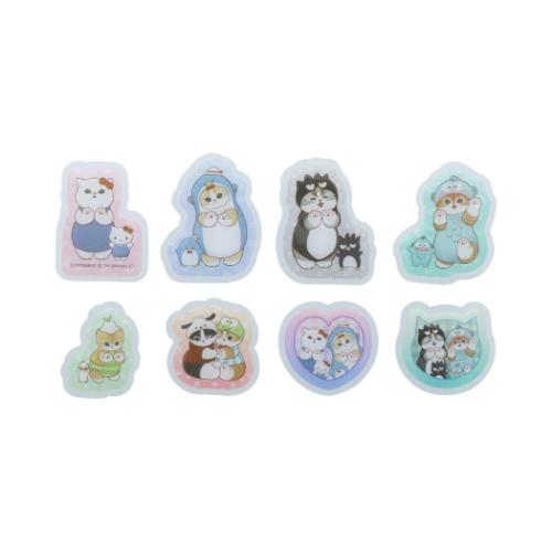 週刊少年サンデー キャラクターステッカー 抽選当選品 シール ぷっくりシール フレークシール mofusandxサンリオ
