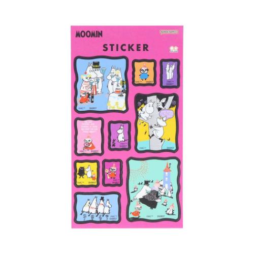 シールシート ミニフォトシール 北欧 ムーミン MU24SU リトルミイ サン