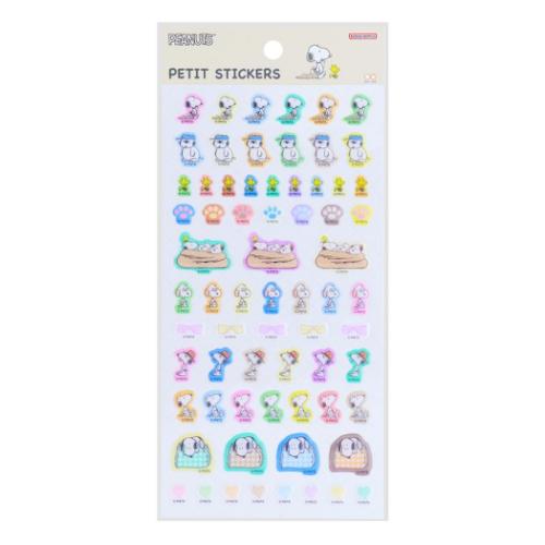 PEANUTS スヌーピー キャラクター シールシート プチシール Relax