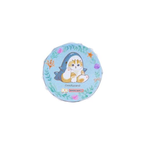 モフサンド 透明マスキングテープ mofusand マスキングテープ キャラクター サメにゃん
