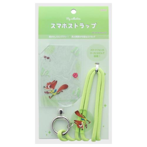 ズートピア スマホストラップ ディズニー 携帯ストラップ キャラクター