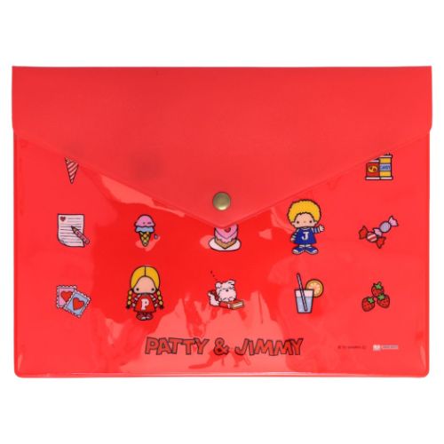 パティ＆ジミー グッズ 書類収納ケース キャラクター フラットケースA5