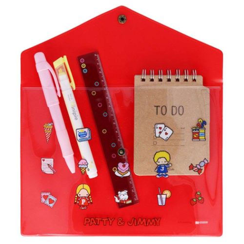 パティ＆ジミー グッズ 書類収納ケース キャラクター フラットケースA5