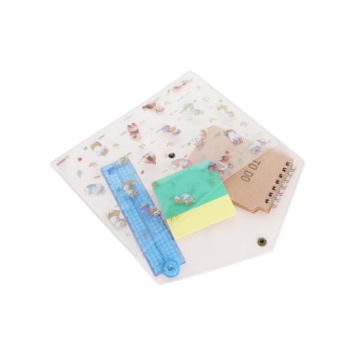 モフサンド フラットケース A5 書類ケース にゃんぱんつ！ mofusand キャラクター