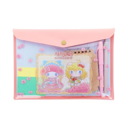 フラットケース 書類ケース ベルサイユのばら×サンリオキャラクターズ A サンスター文具 事務用品