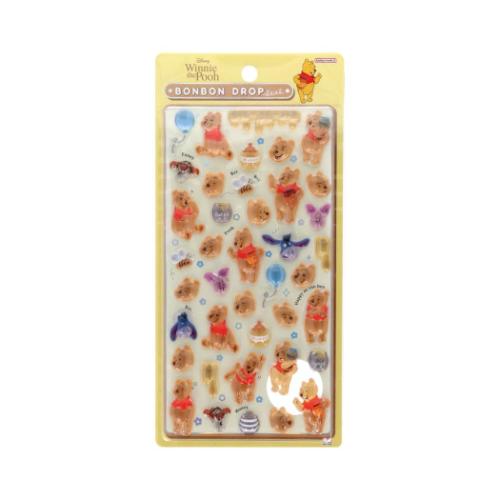 くまのプーさん シールシート ボンボンドロップシール ディズニー サン