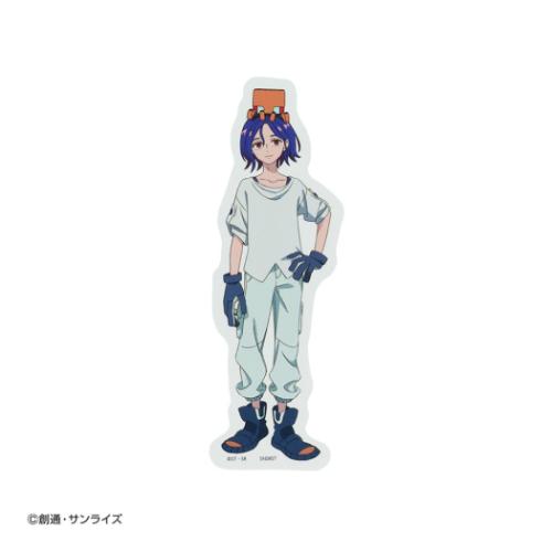 機動戦士Gundam GQuuuuuuX アニメキャラクター ダイカットシール ステッカー シュウジ イトウ