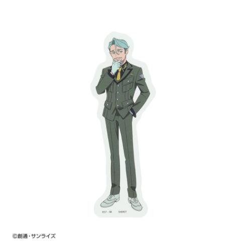 機動戦士Gundam GQuuuuuuX 極楽湯　シャリア・ブルのステッカー サンスター文具 機動戦士Gundam GQuuuuuuX ステッカー